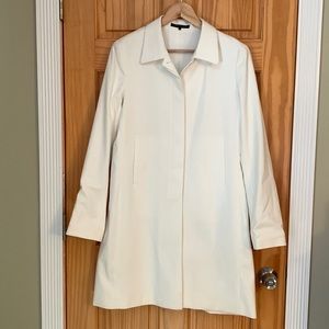 Ivory Trenchcoat by Theory